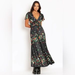 BLACKMILK Wild Cherry RIO MAXI DRESS! Cherry Blossom Flirty Date Night Cute